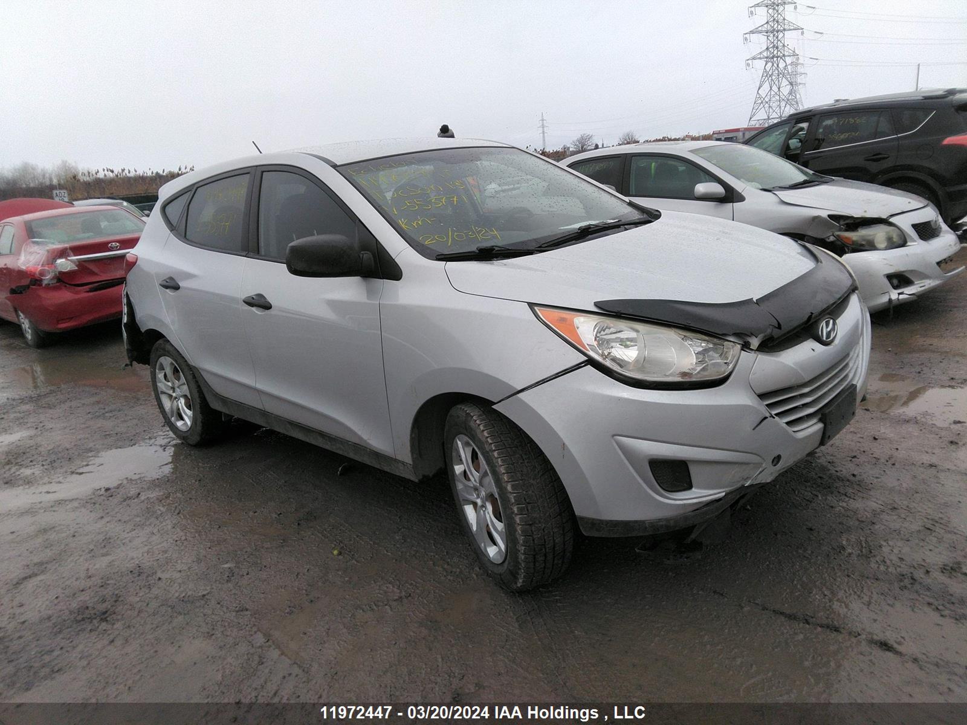 HYUNDAI TUCSON 2013 km8jt3ac8du553771