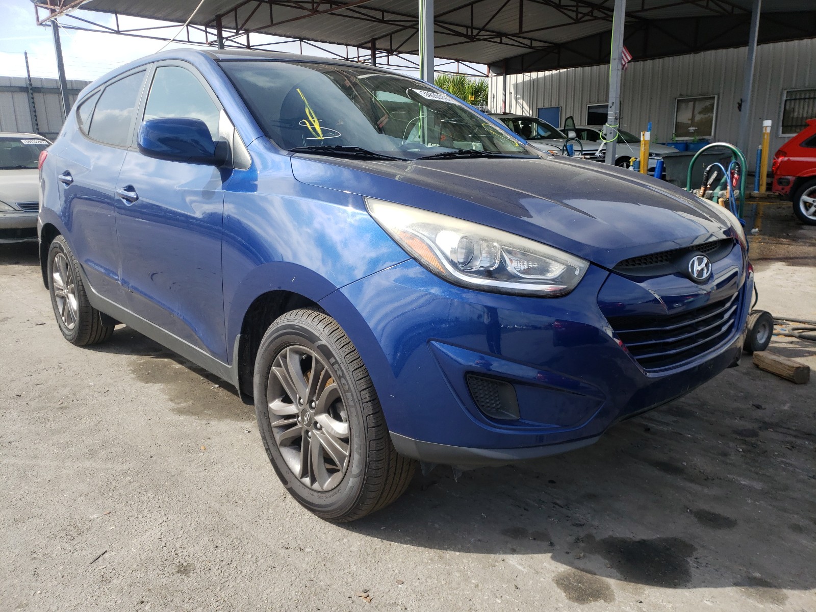 HYUNDAI TUCSON GLS 2014 km8jt3af1eu872490