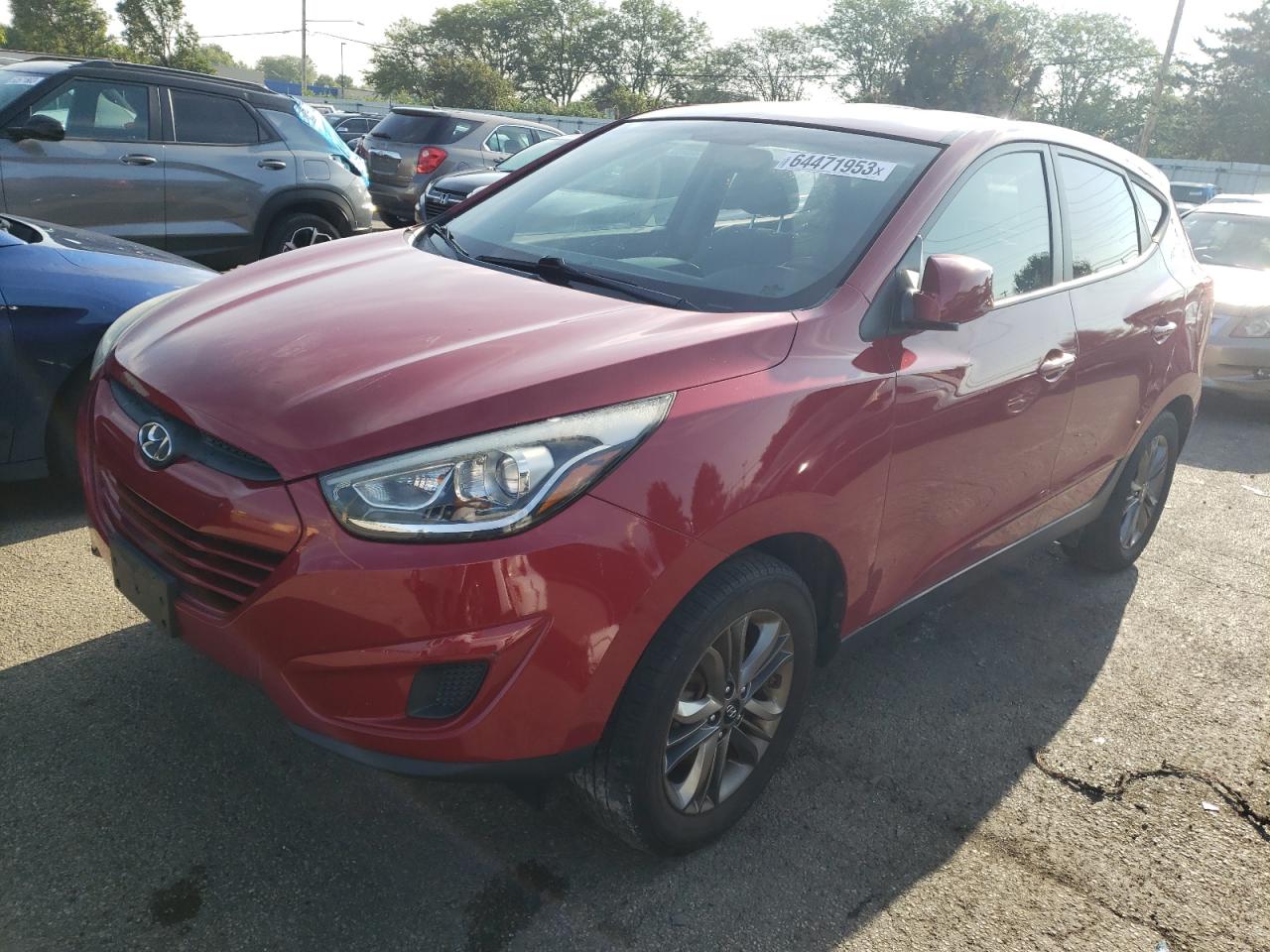 HYUNDAI TUCSON 2013 km8jtcaf8eu817406