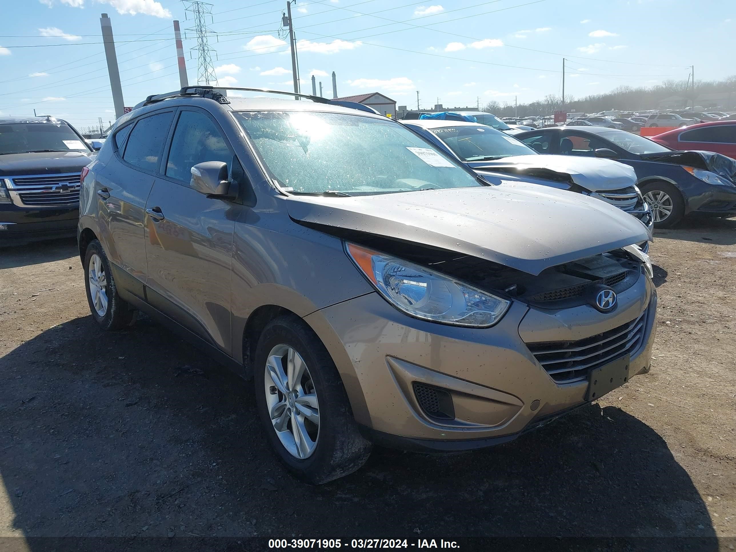 HYUNDAI TUCSON 2012 km8ju3ac0cu529069