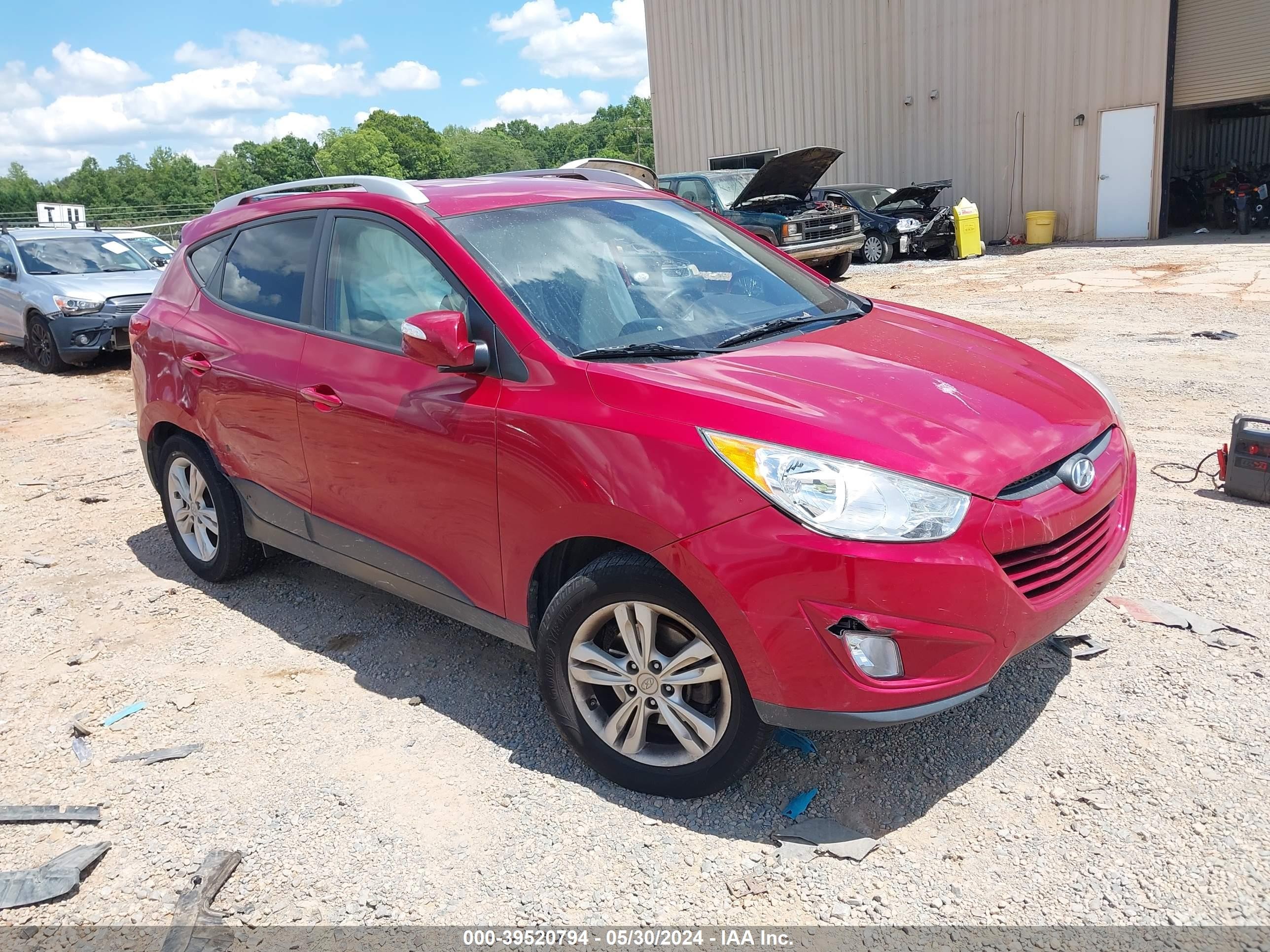 HYUNDAI TUCSON 2013 km8ju3ac0du735848