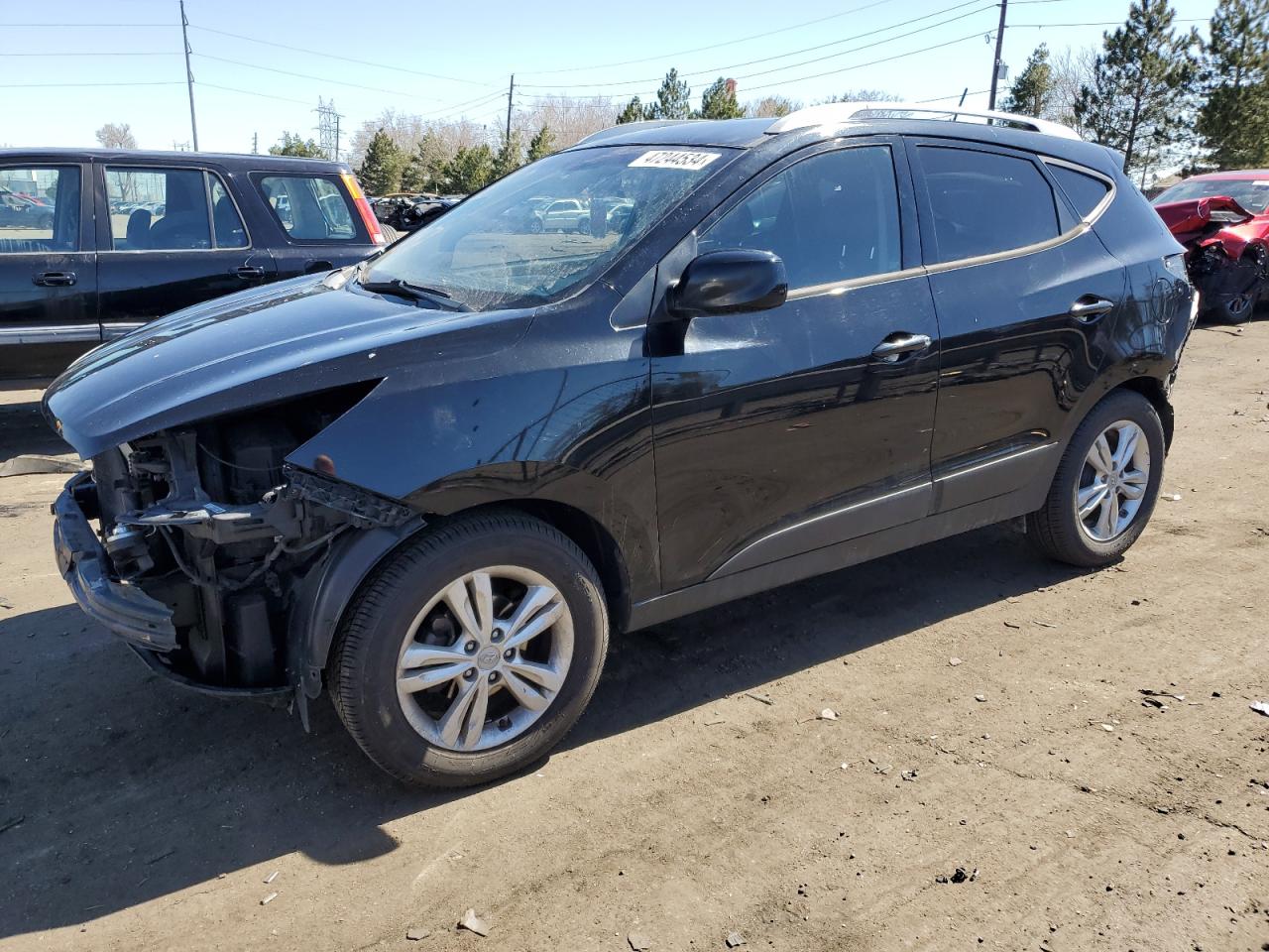 HYUNDAI TUCSON 2011 km8ju3ac1bu270090