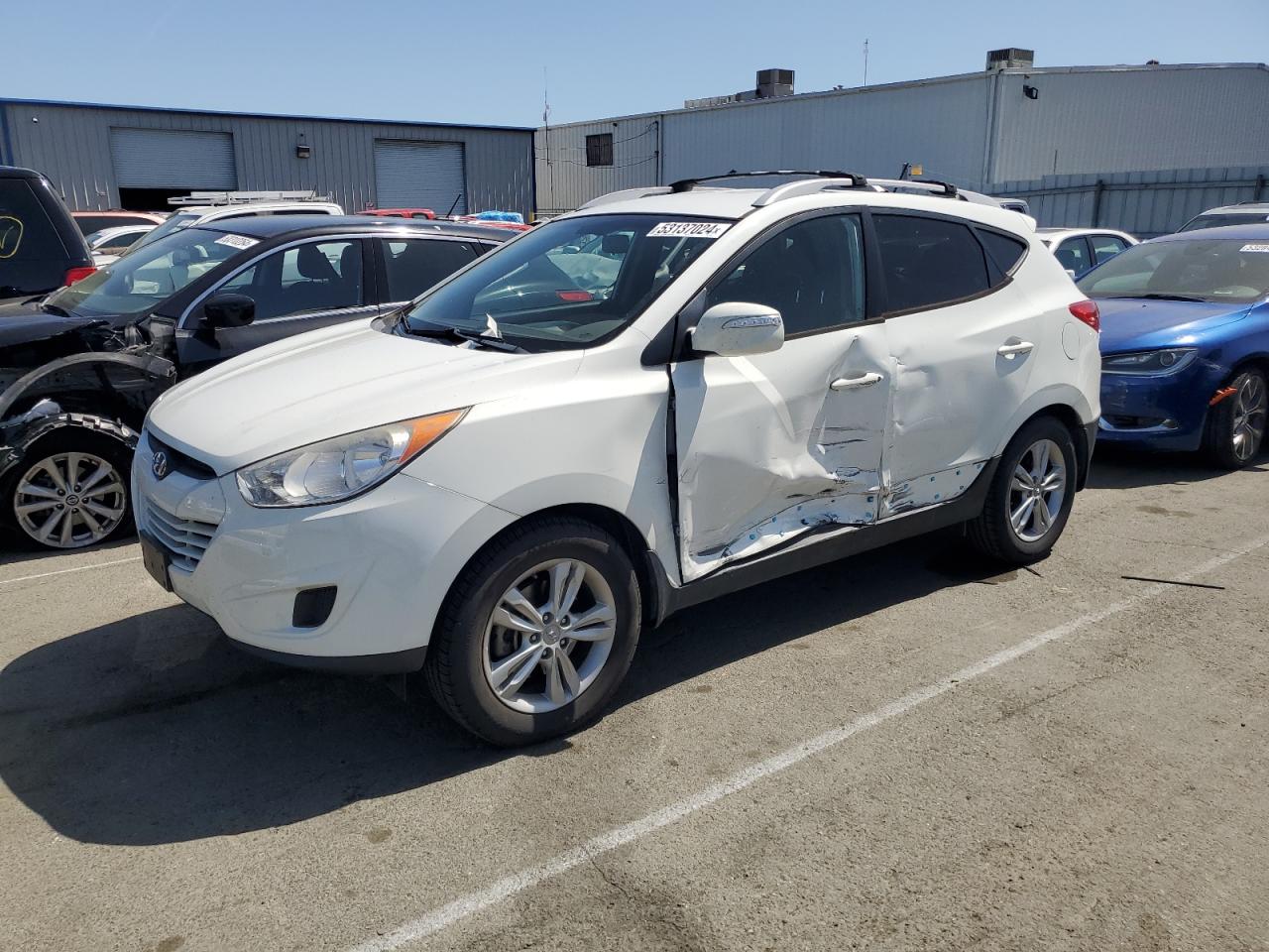 HYUNDAI TUCSON 2012 km8ju3ac1cu356436