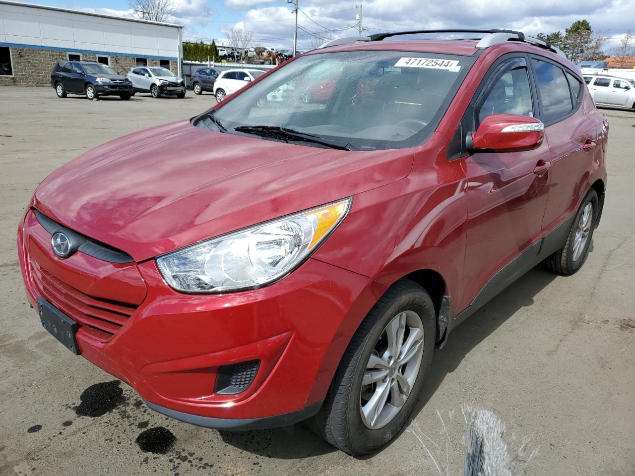 HYUNDAI TUCSON 2012 km8ju3ac1cu444564