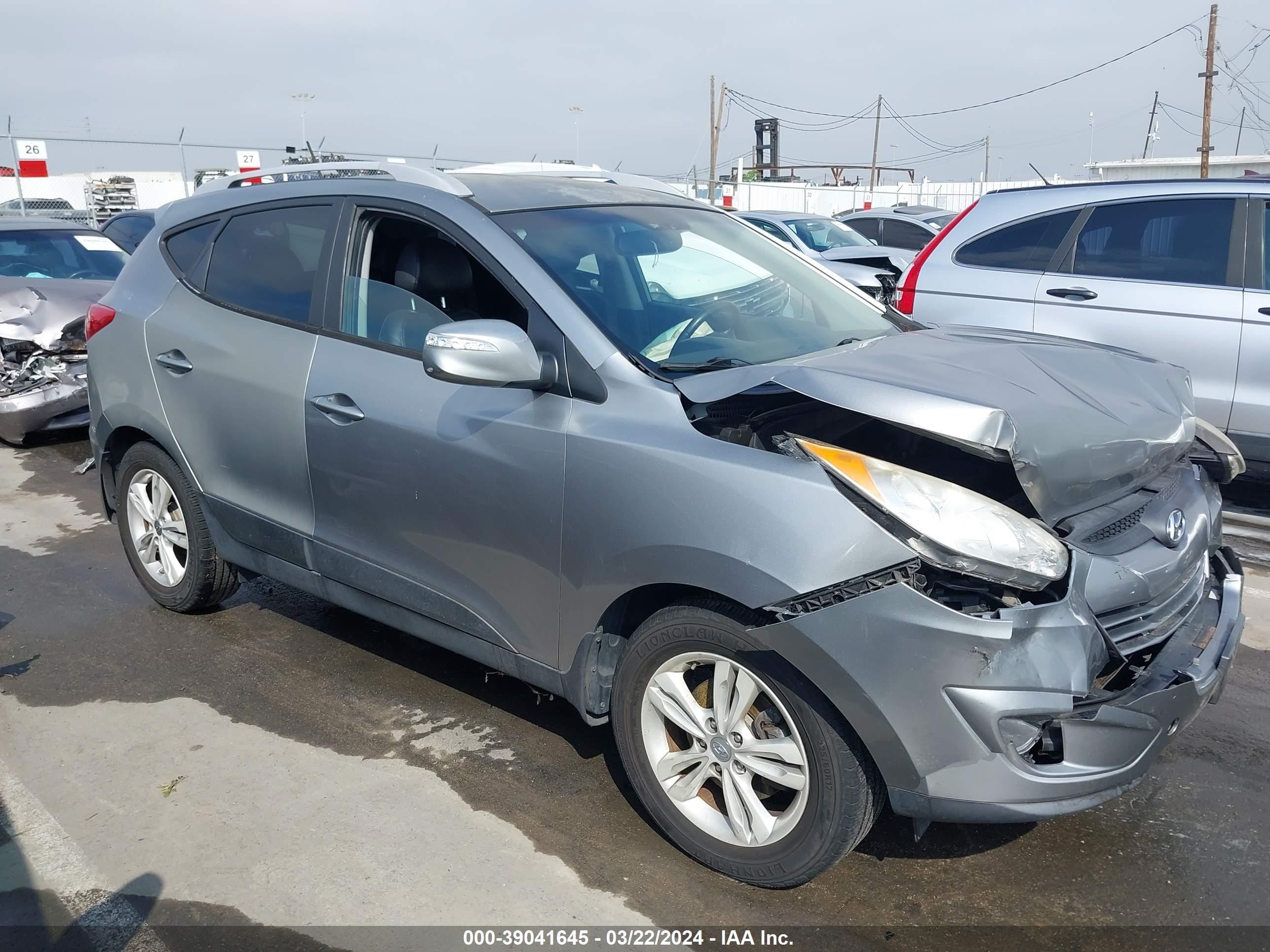 HYUNDAI TUCSON 2013 km8ju3ac1du577116