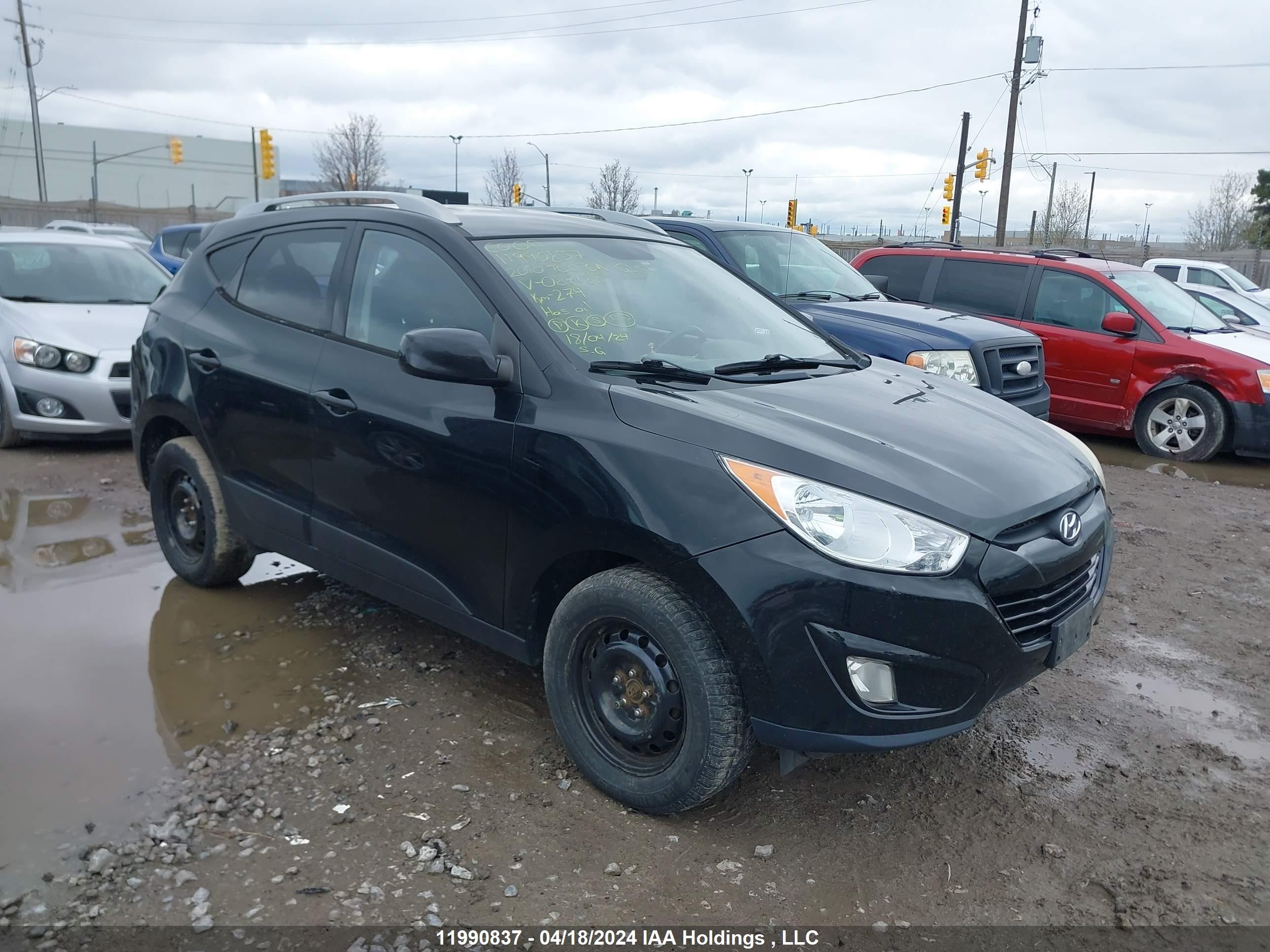 HYUNDAI TUCSON 2010 km8ju3ac3au087188