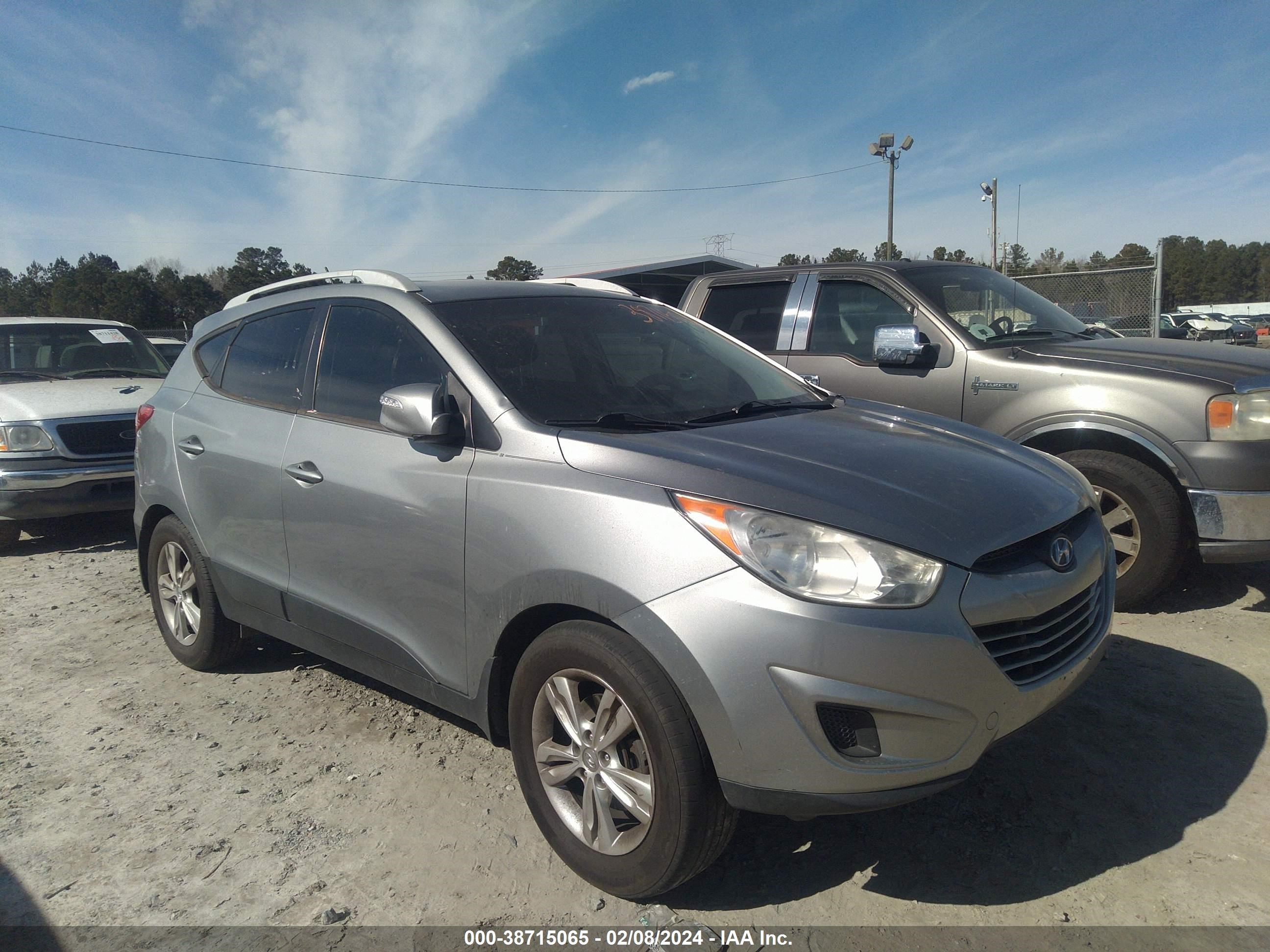 HYUNDAI TUCSON 2012 km8ju3ac3cu416300