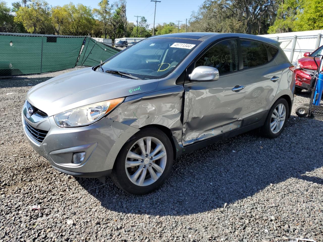 HYUNDAI TUCSON 2013 km8ju3ac3du744351