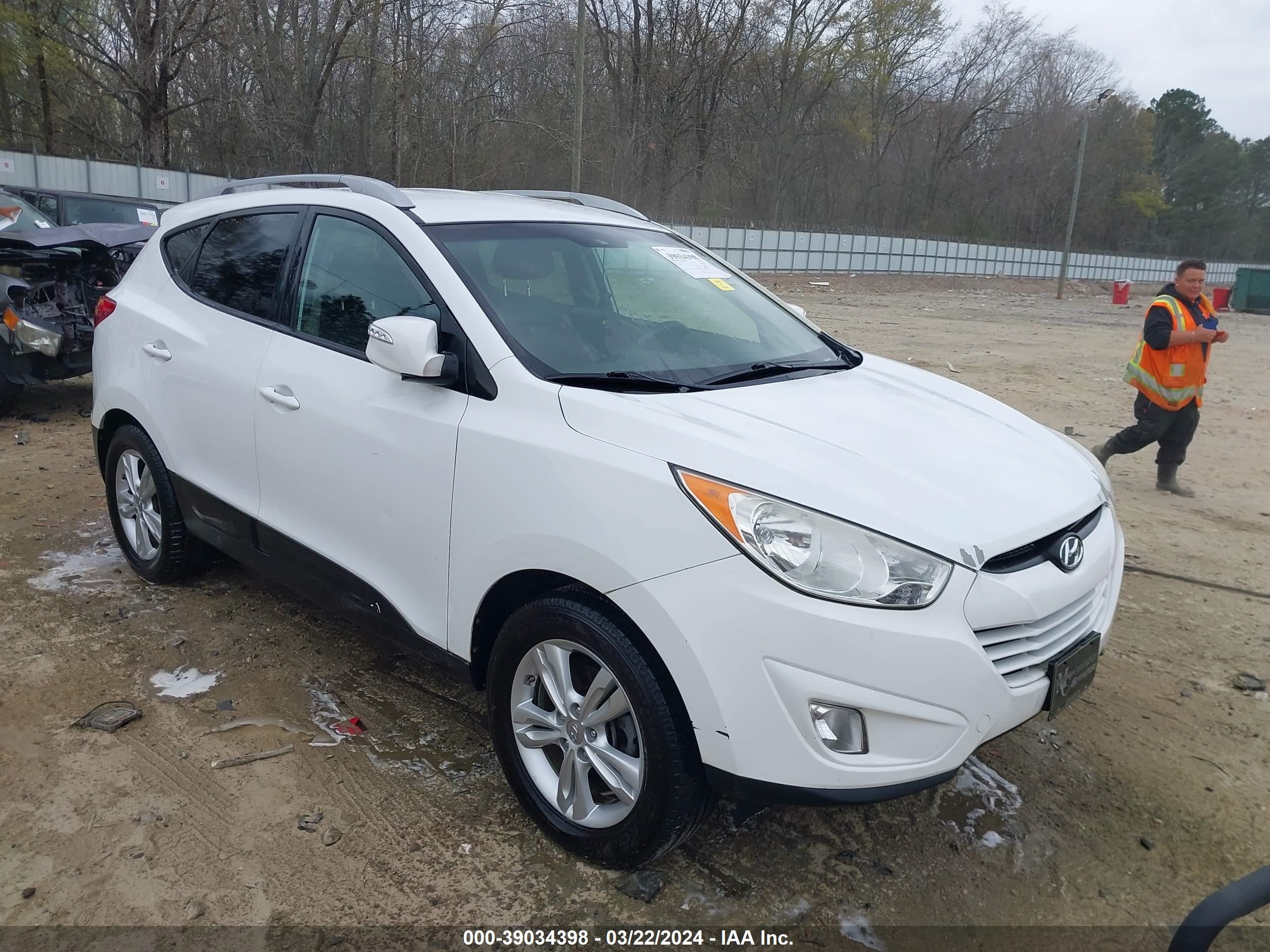 HYUNDAI TUCSON 2013 km8ju3ac3du770724