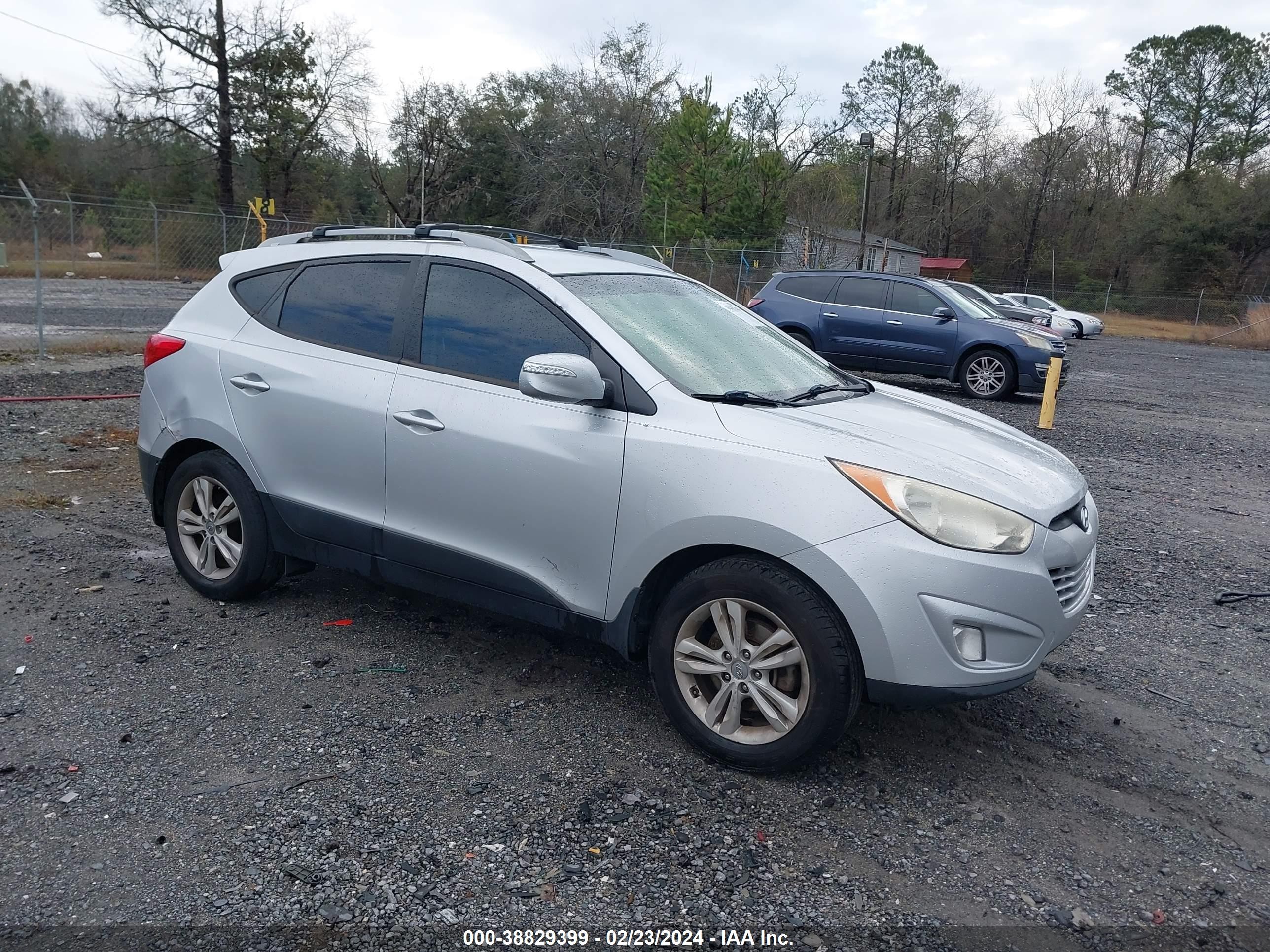 HYUNDAI TUCSON 2013 km8ju3ac3du786129