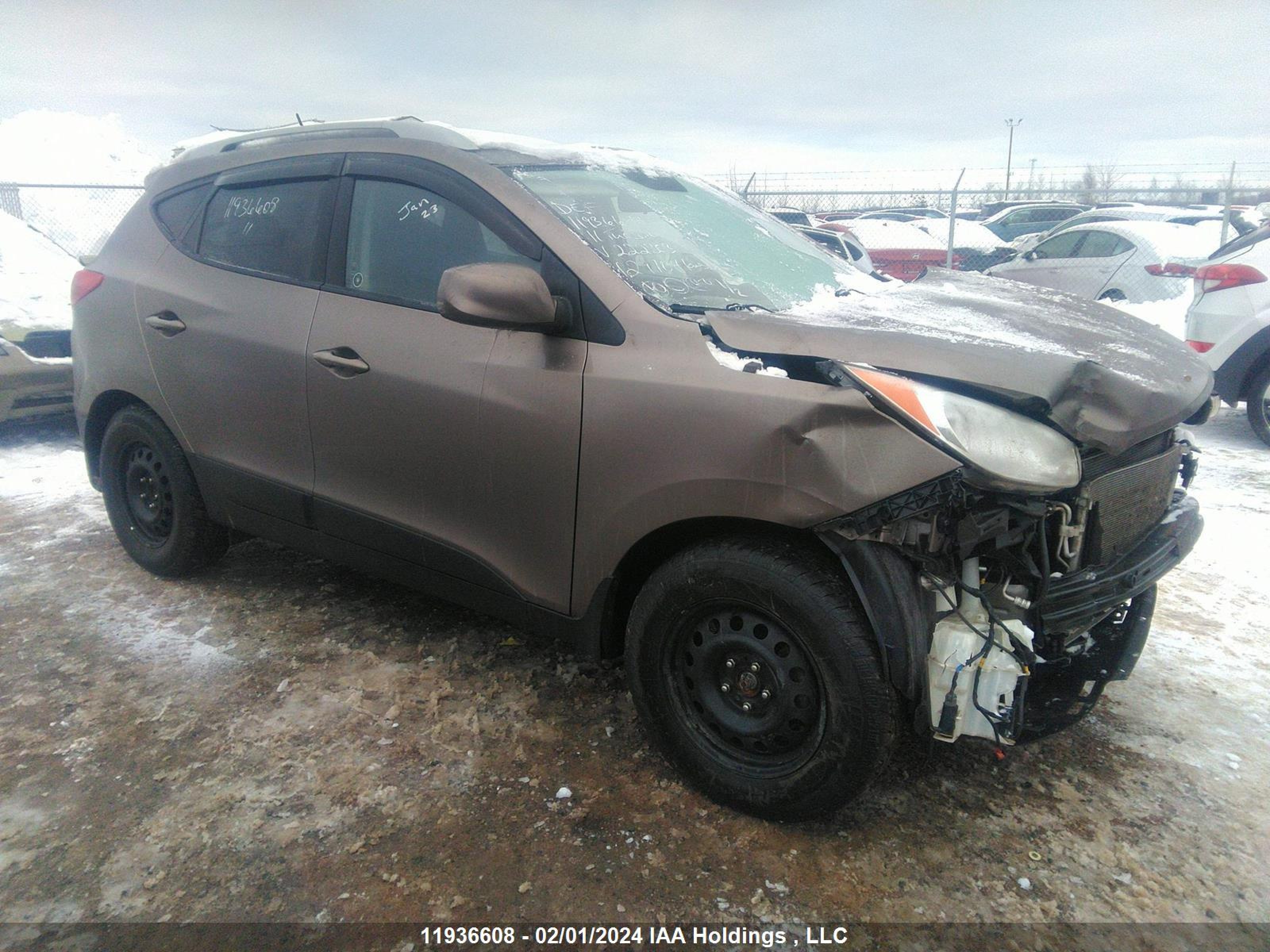 HYUNDAI TUCSON 2011 km8ju3ac4bu224303