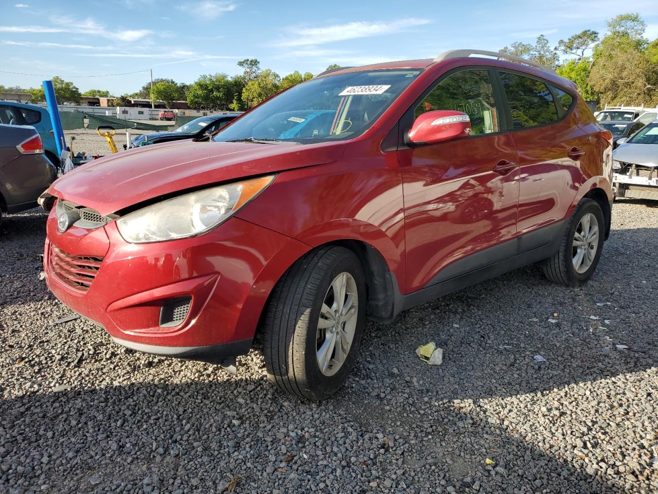 HYUNDAI TUCSON 2012 km8ju3ac4cu326721