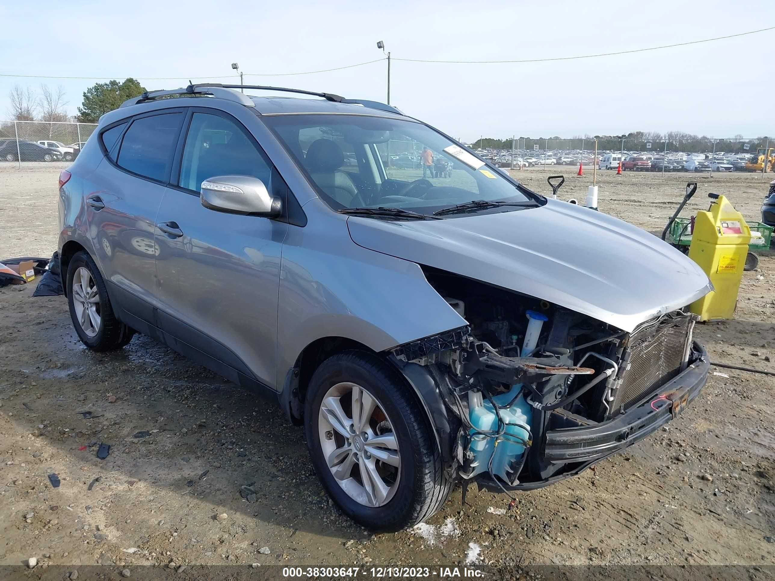 HYUNDAI TUCSON 2013 km8ju3ac4du685875