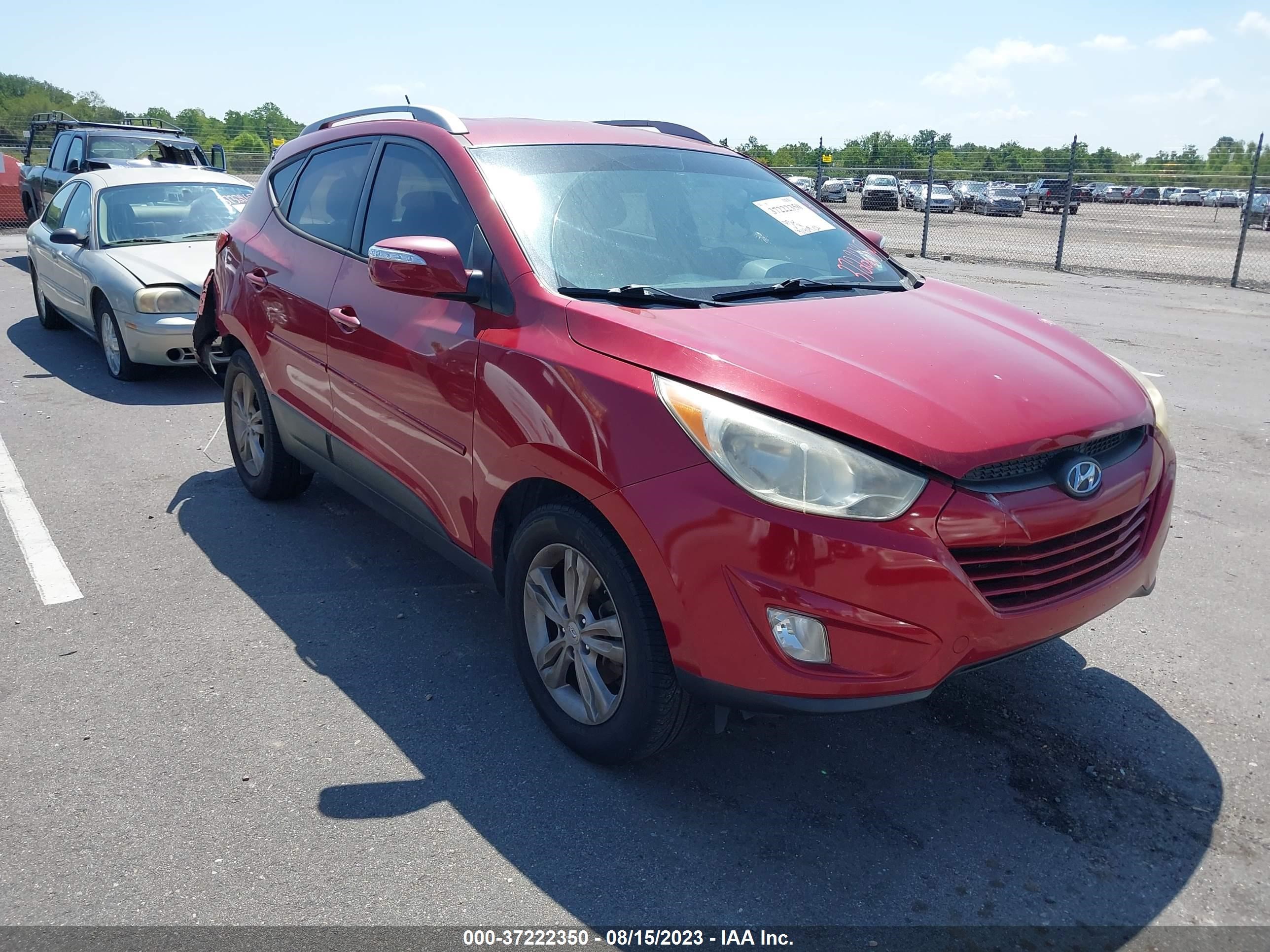 HYUNDAI TUCSON 2013 km8ju3ac4du721712