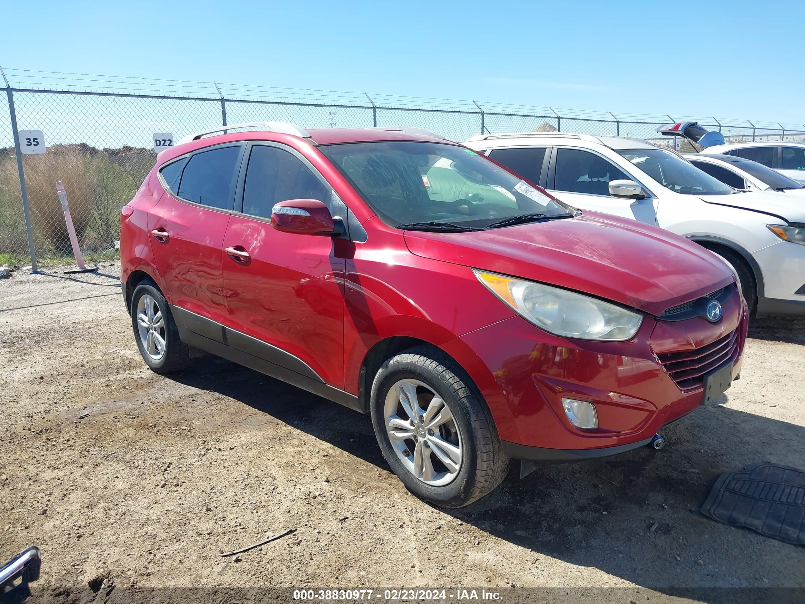 HYUNDAI TUCSON 2013 km8ju3ac4du769632