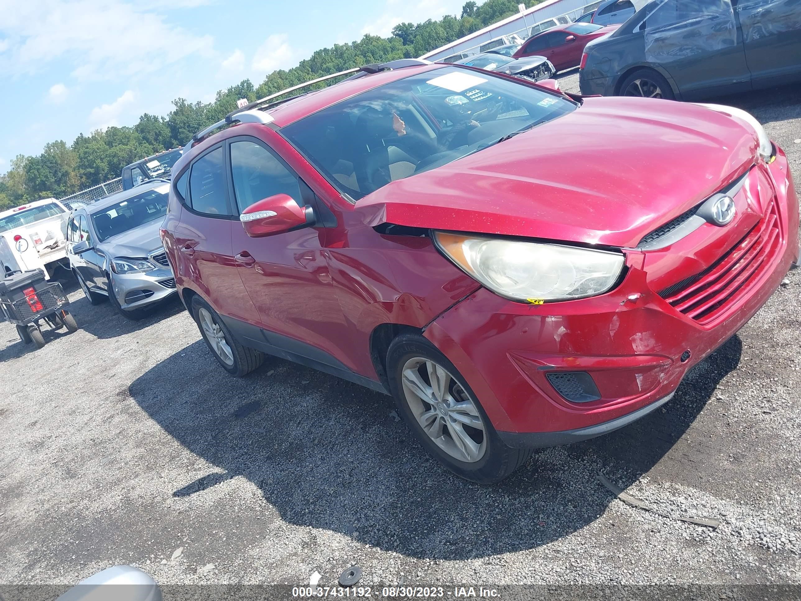 HYUNDAI TUCSON 2012 km8ju3ac5cu525048