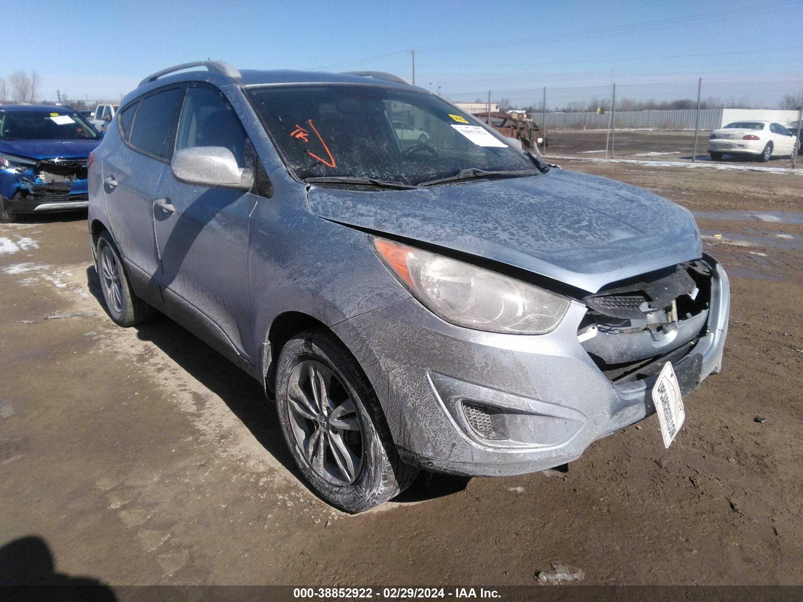 HYUNDAI TUCSON 2011 km8ju3ac6bu147563