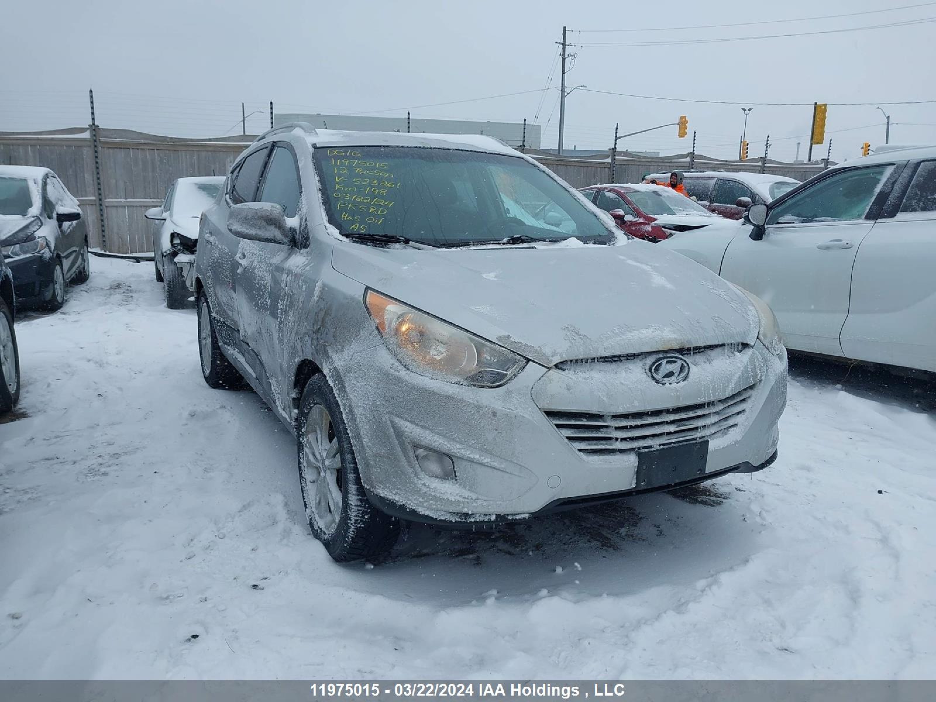 HYUNDAI TUCSON 2012 km8ju3ac6cu523261