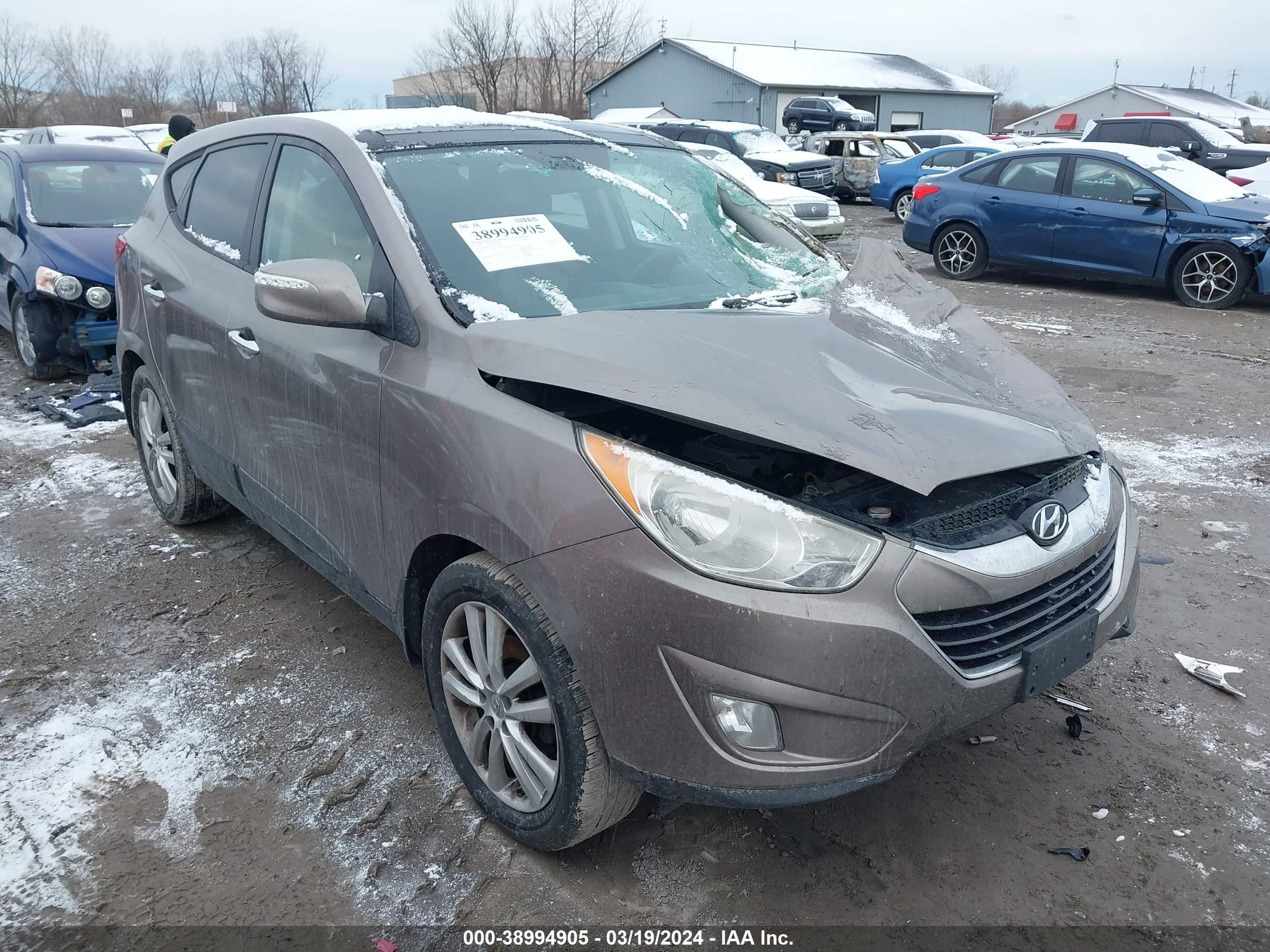 HYUNDAI TUCSON 2013 km8ju3ac6du550686