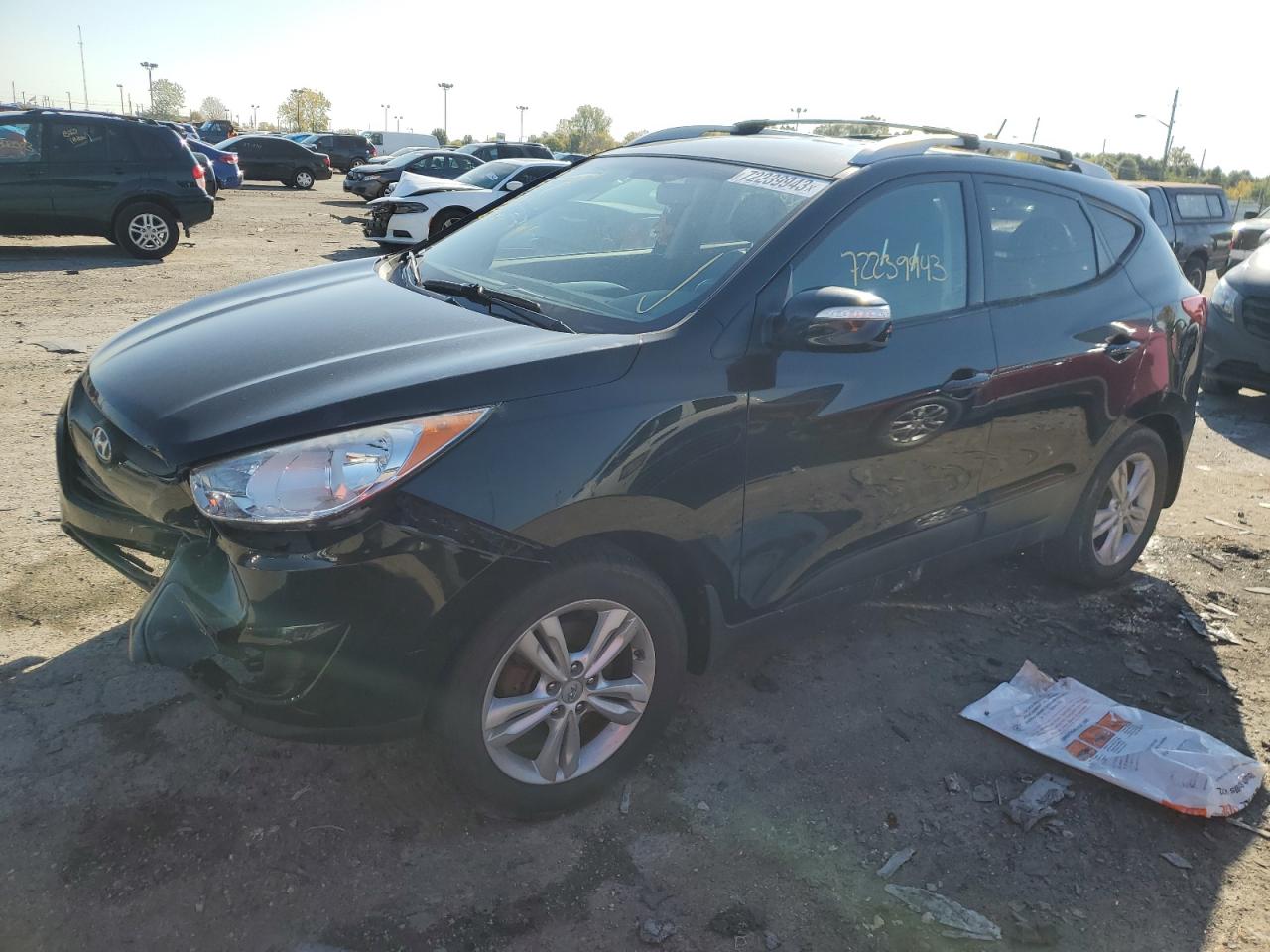 HYUNDAI TUCSON 2012 km8ju3ac7cu386797