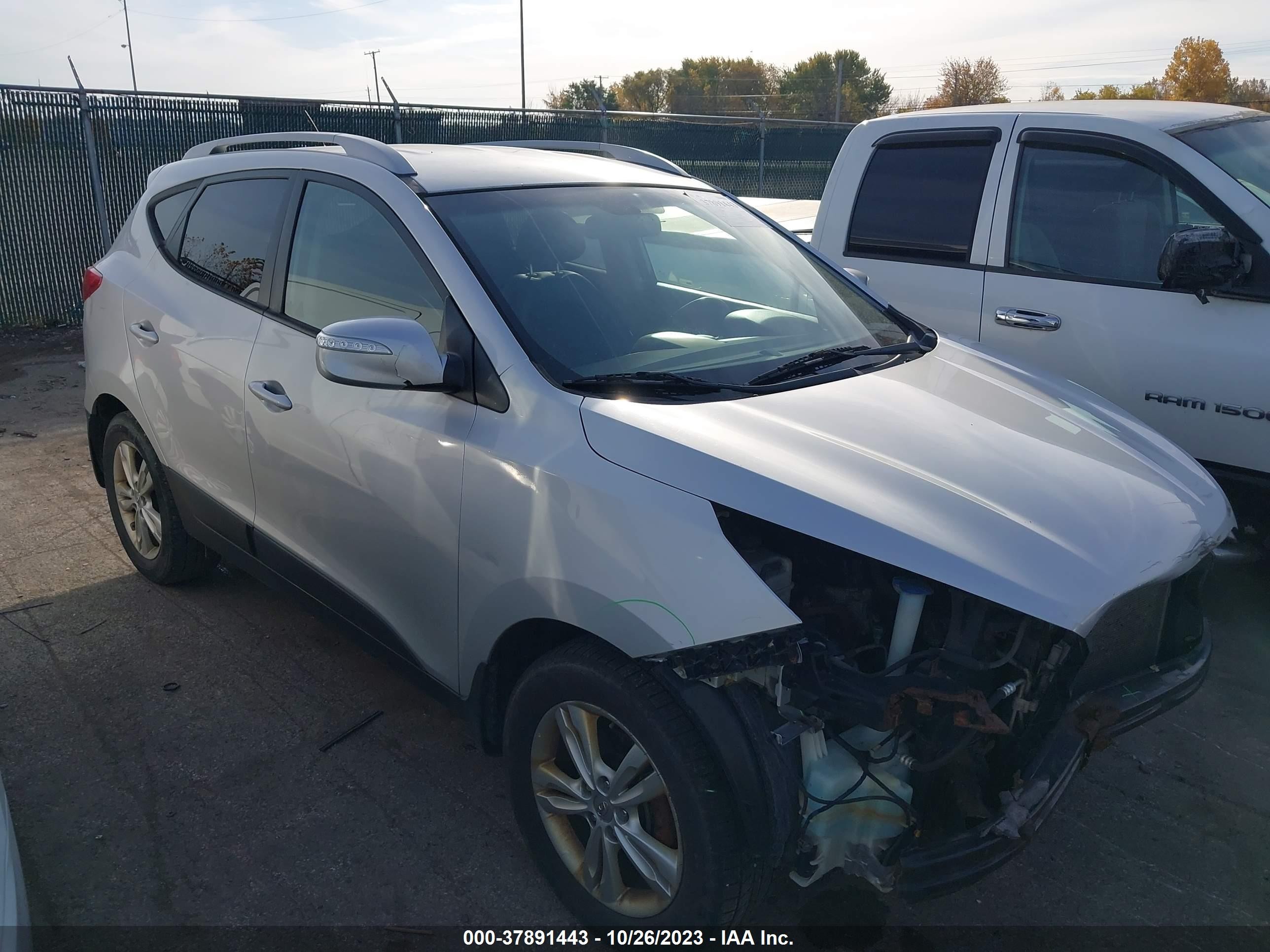 HYUNDAI TUCSON 2012 km8ju3ac7cu486348