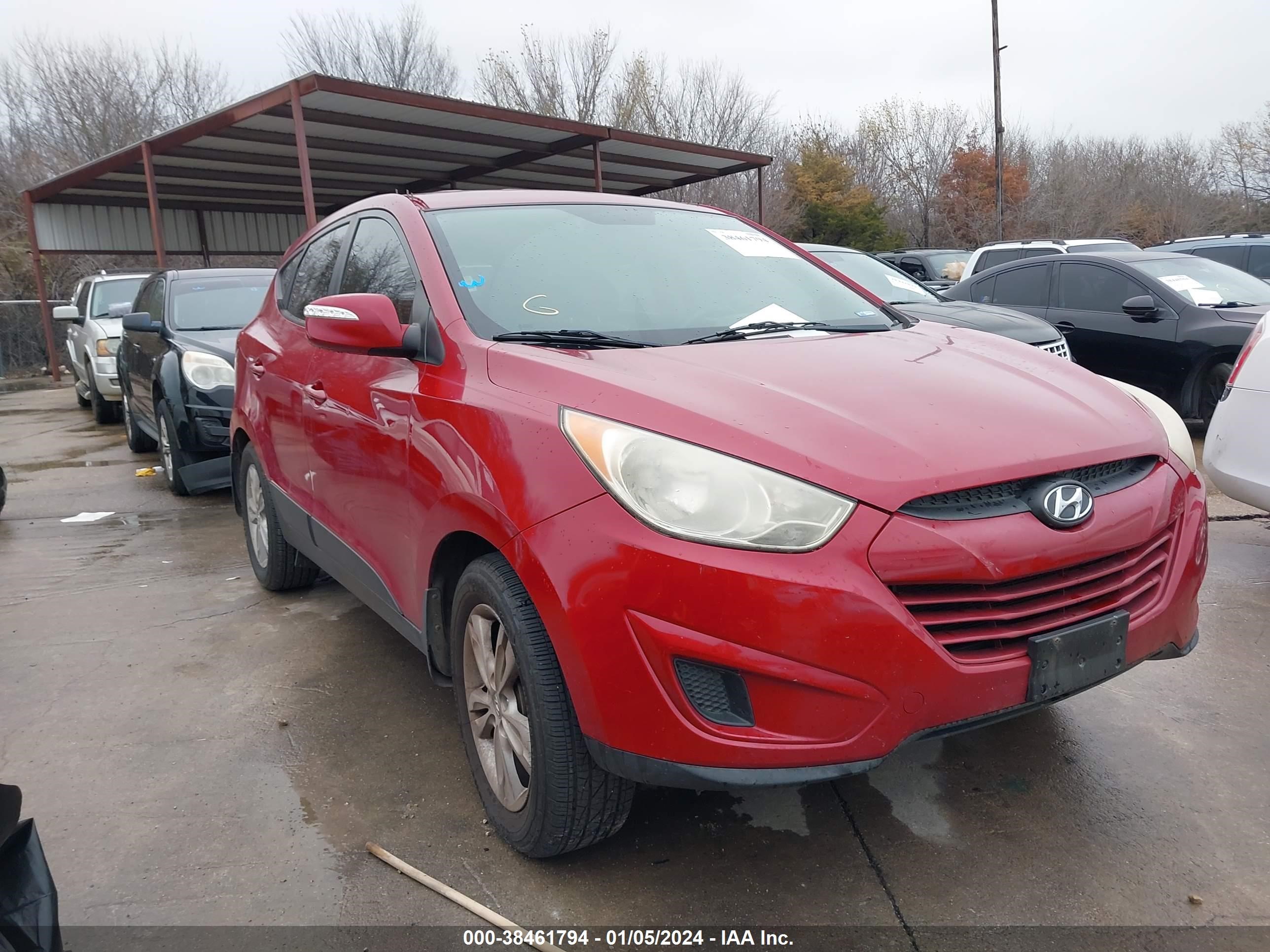 HYUNDAI TUCSON 2012 km8ju3ac8cu360385