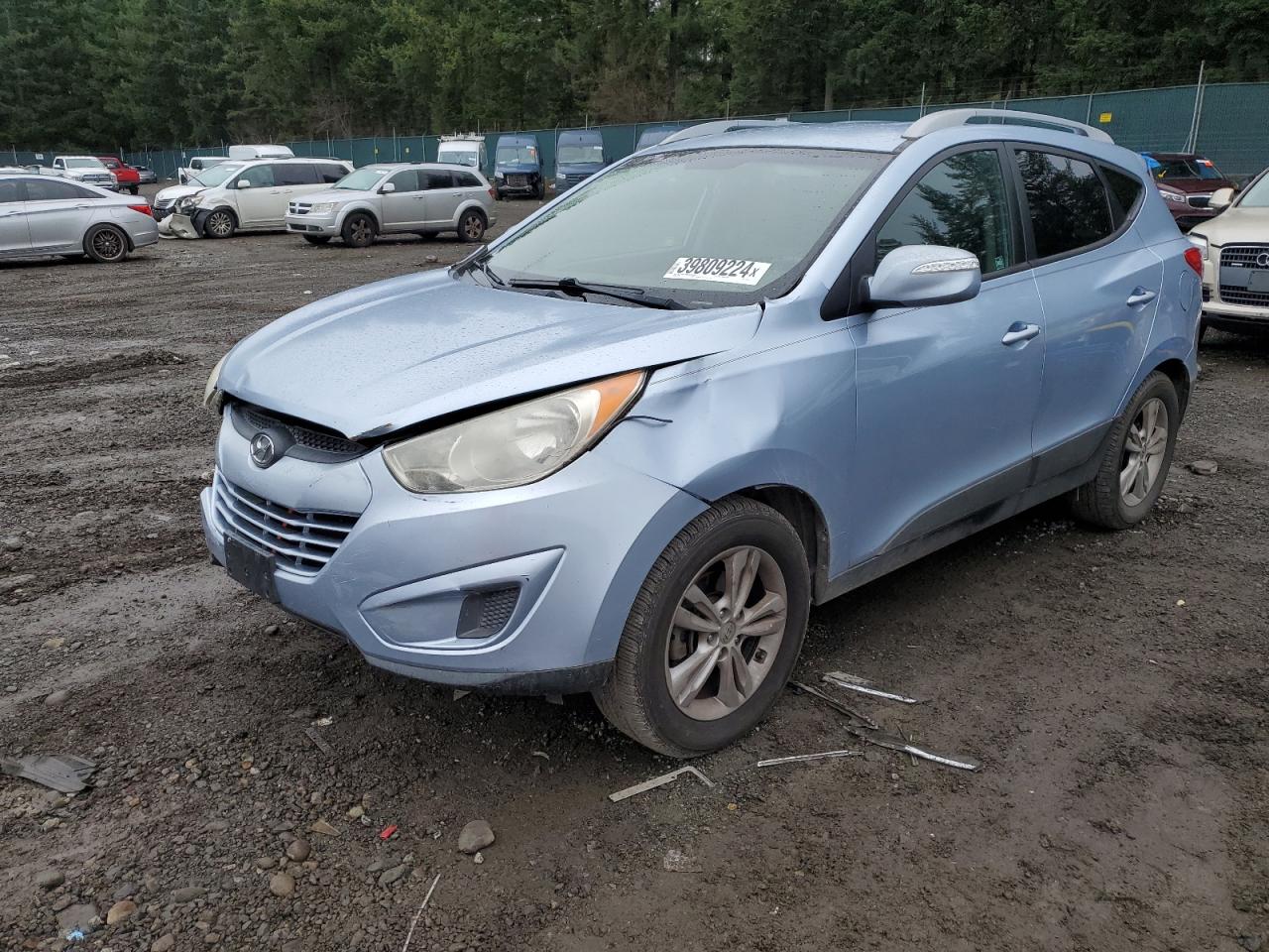 HYUNDAI TUCSON 2012 km8ju3acxcu535607