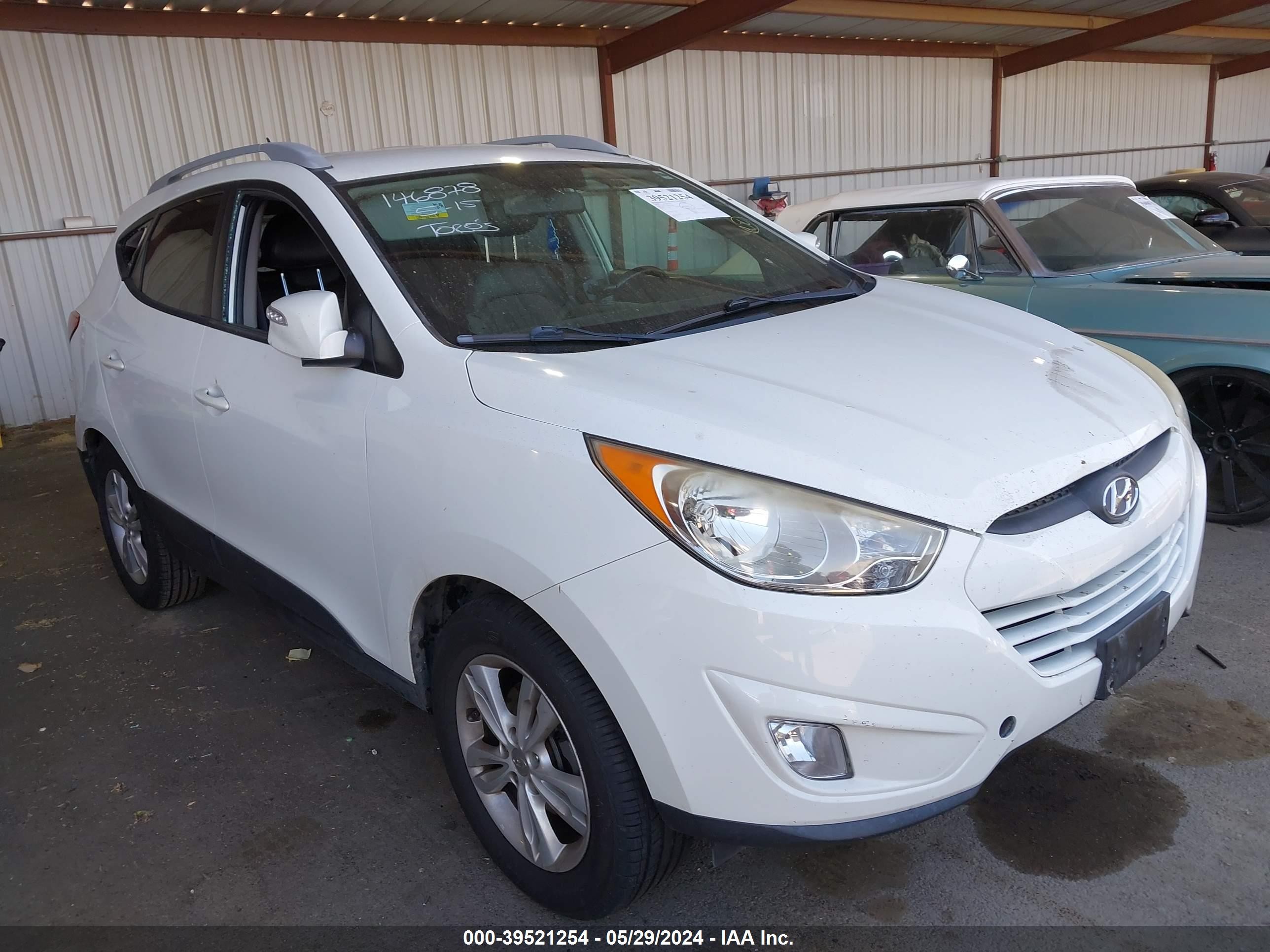 HYUNDAI TUCSON 2013 km8ju3acxdu557009