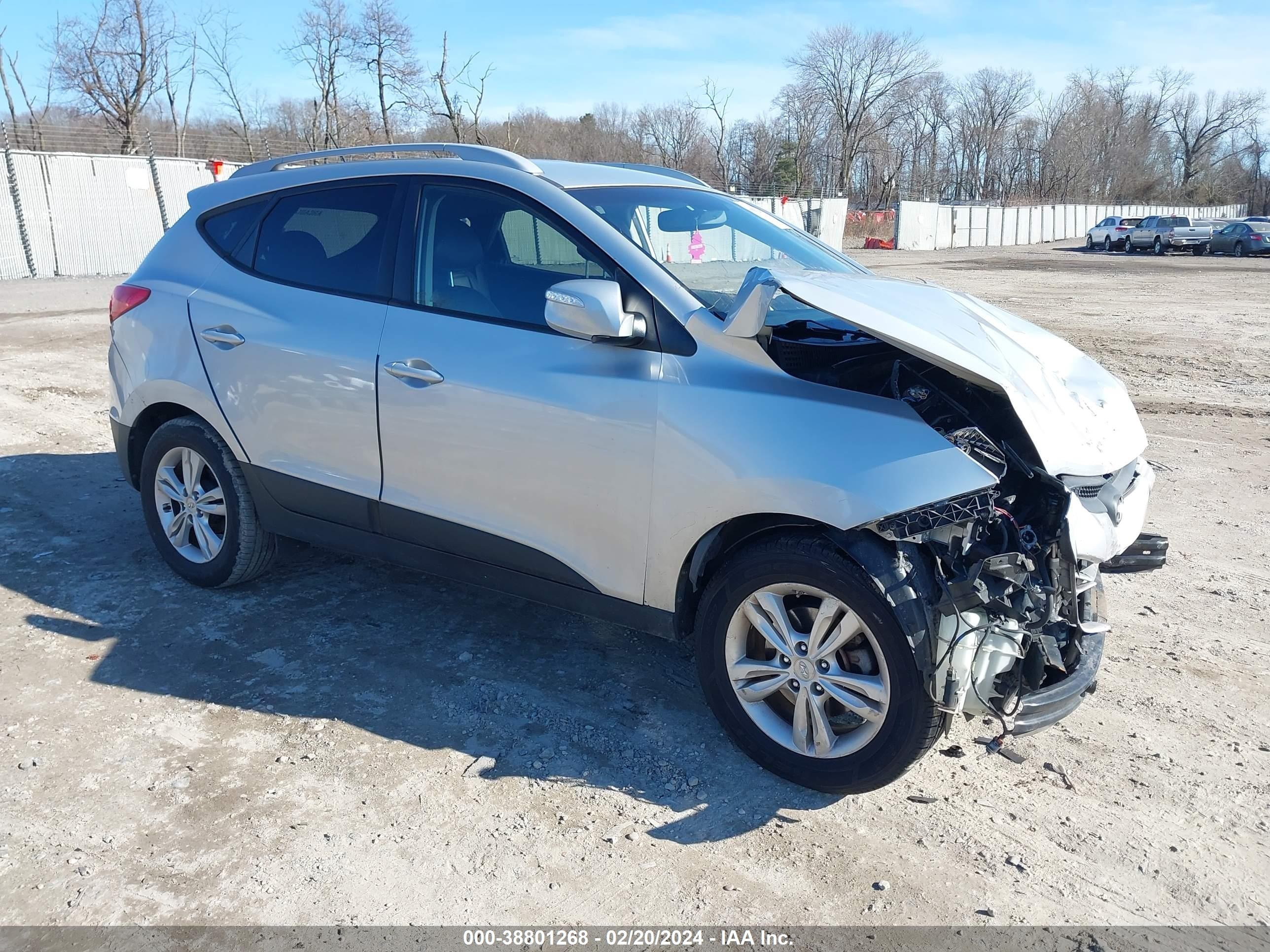 HYUNDAI TUCSON 2013 km8ju3acxdu771157