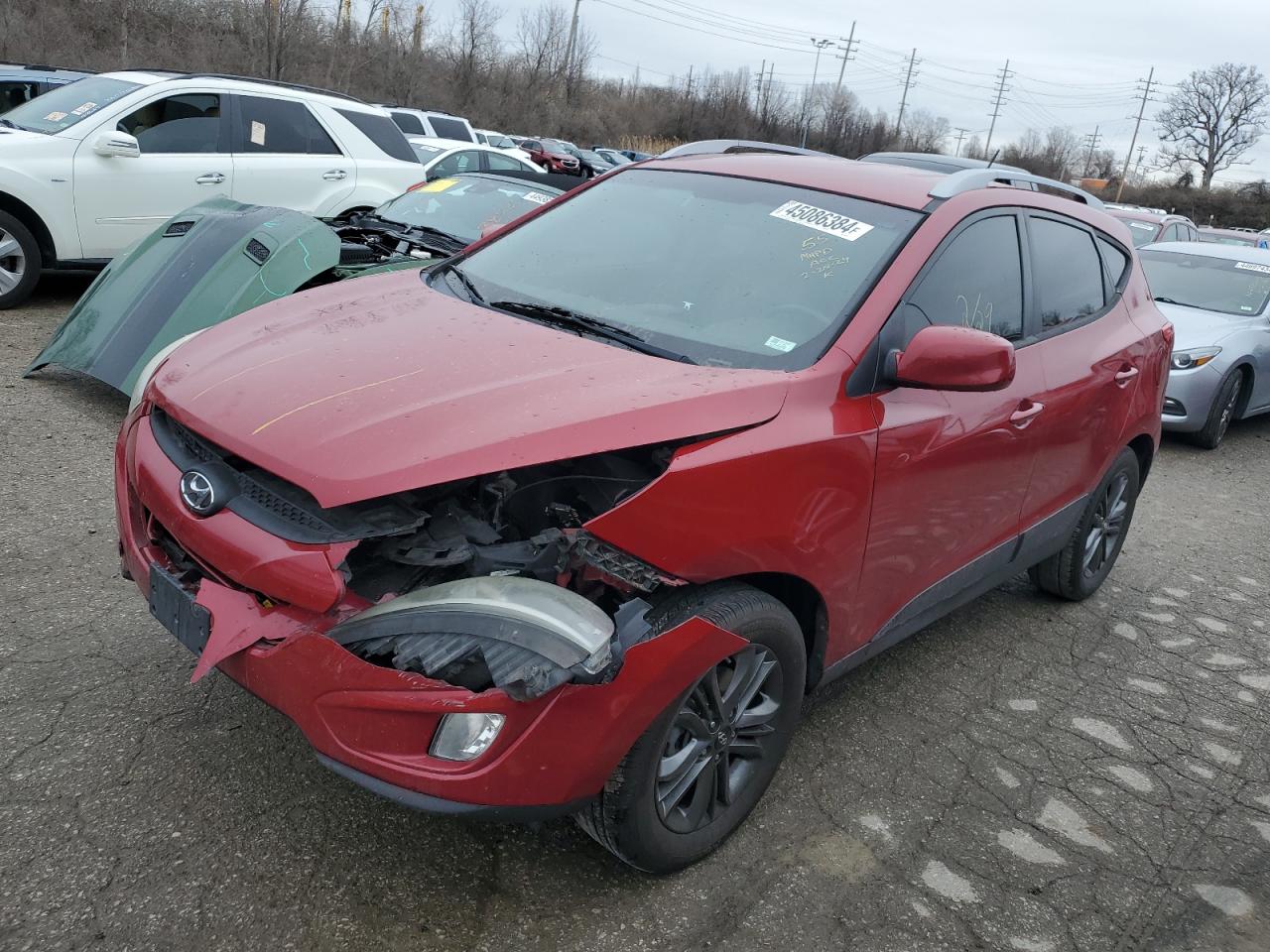 HYUNDAI TUCSON 2014 km8ju3ag0eu883809