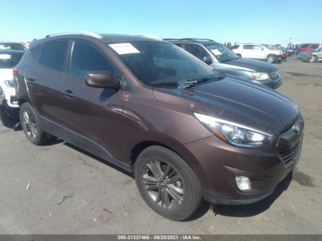 HYUNDAI TUCSON 2014 km8ju3ag1eu827023