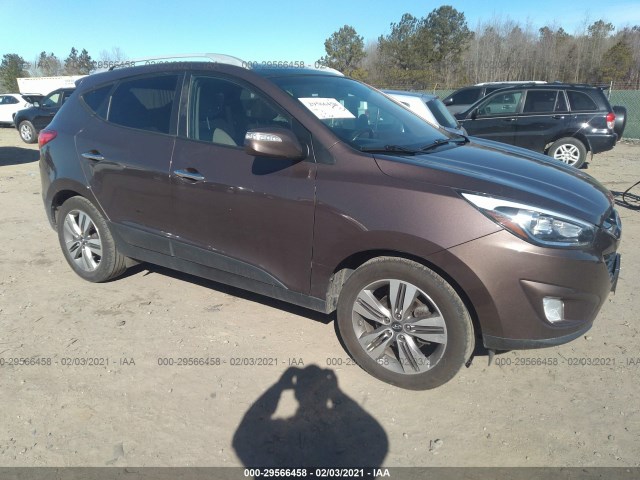 HYUNDAI TUCSON 2014 km8ju3ag2eu821313