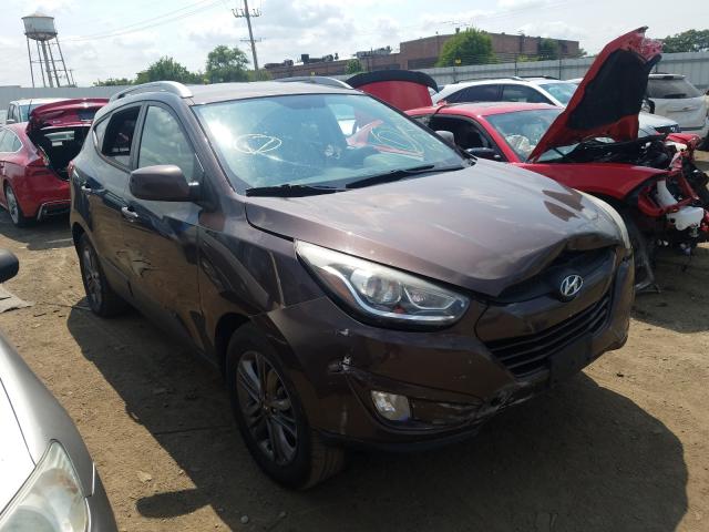 HYUNDAI TUCSON GLS 2014 km8ju3ag2eu871919