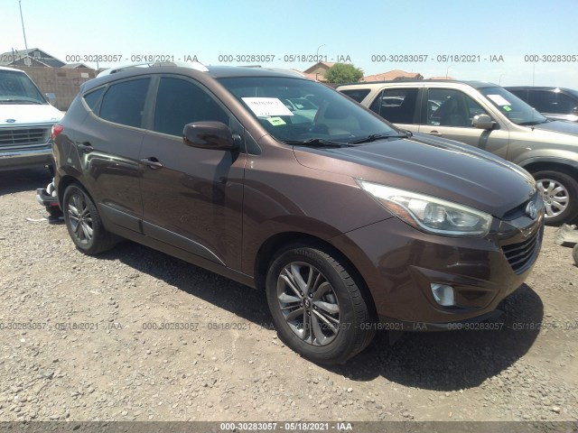 HYUNDAI TUCSON 2014 km8ju3ag3eu827461