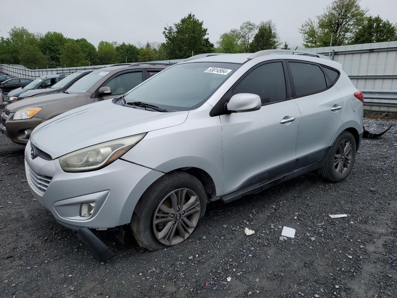 HYUNDAI TUCSON 2014 km8ju3ag4eu800852