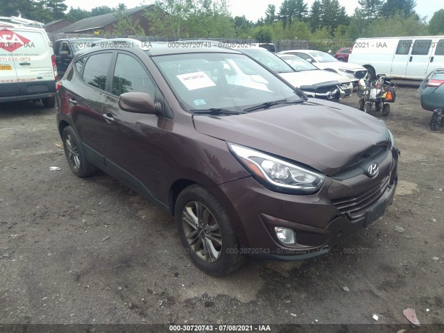 HYUNDAI TUCSON 2014 km8ju3ag4eu831163