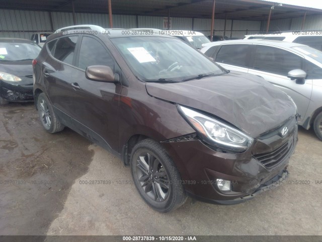 HYUNDAI TUCSON 2014 km8ju3ag4eu906105