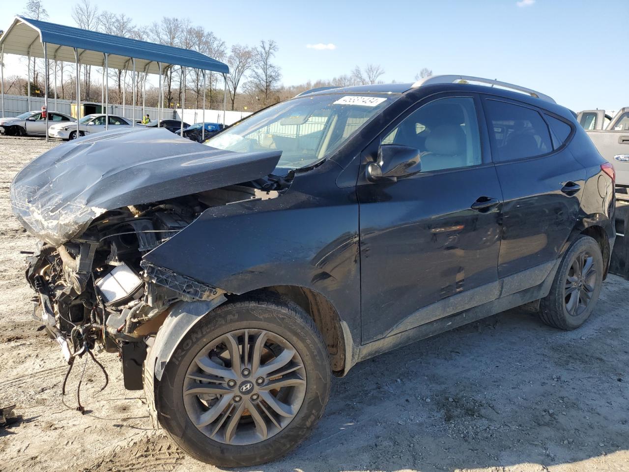 HYUNDAI TUCSON 2014 km8ju3ag5eu794320