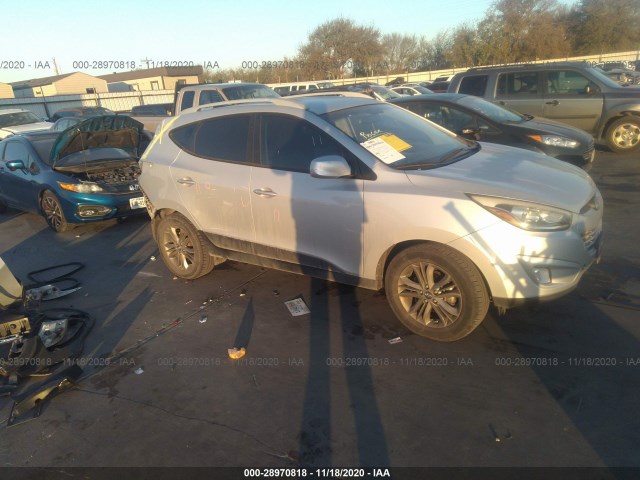 HYUNDAI TUCSON 2014 km8ju3ag5eu846755