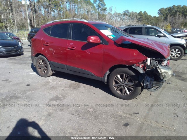 HYUNDAI TUCSON 2014 km8ju3ag5eu853401