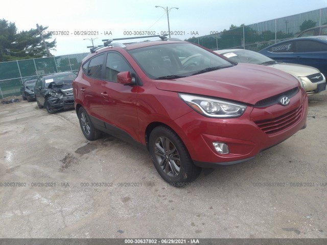 HYUNDAI TUCSON 2014 km8ju3ag5eu857612