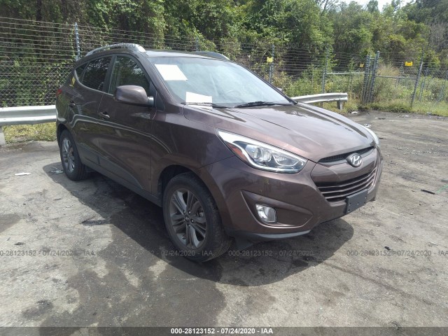 HYUNDAI TUCSON 2014 km8ju3ag6eu800397