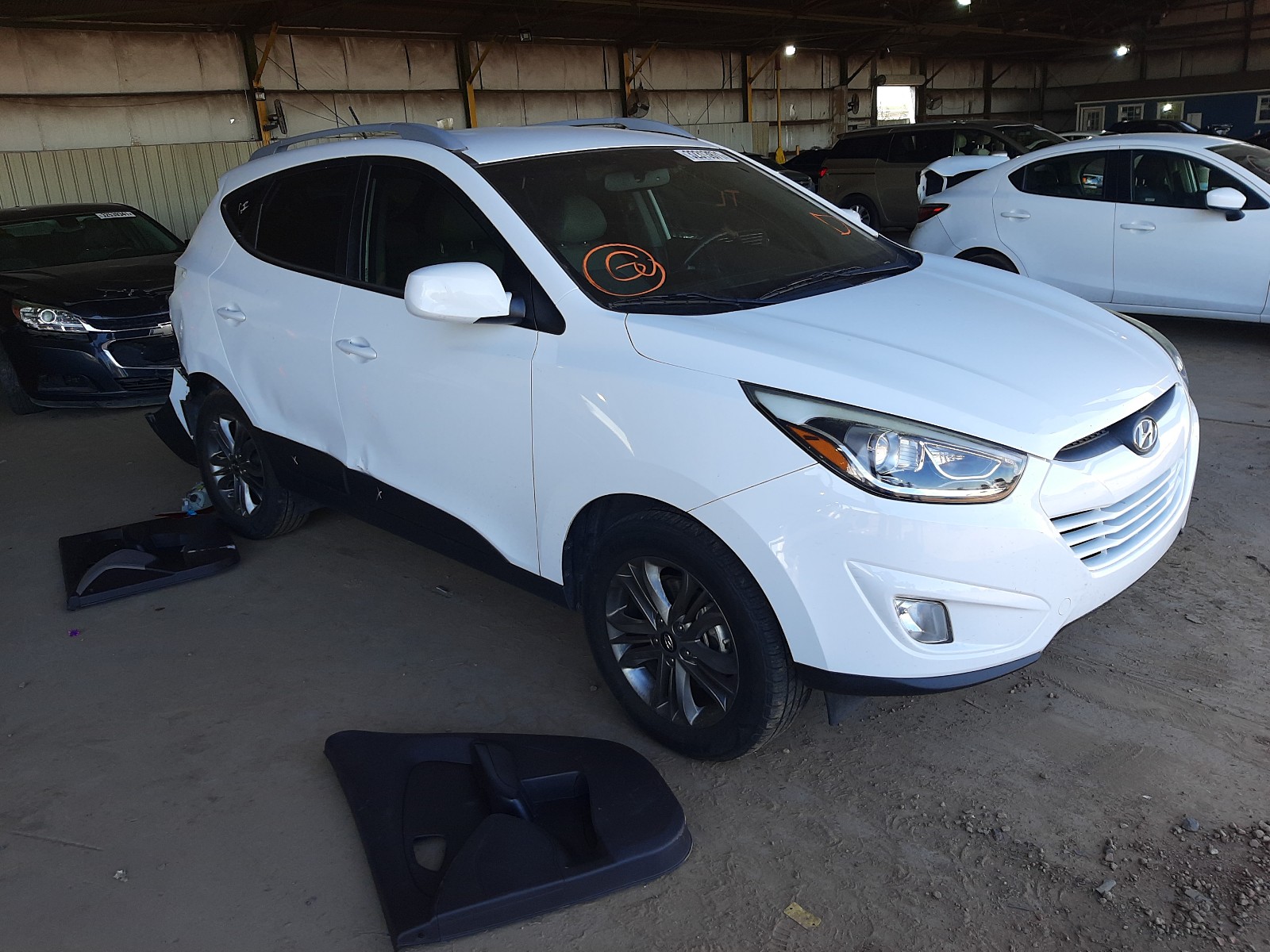 HYUNDAI TUCSON GLS 2014 km8ju3ag6eu806846