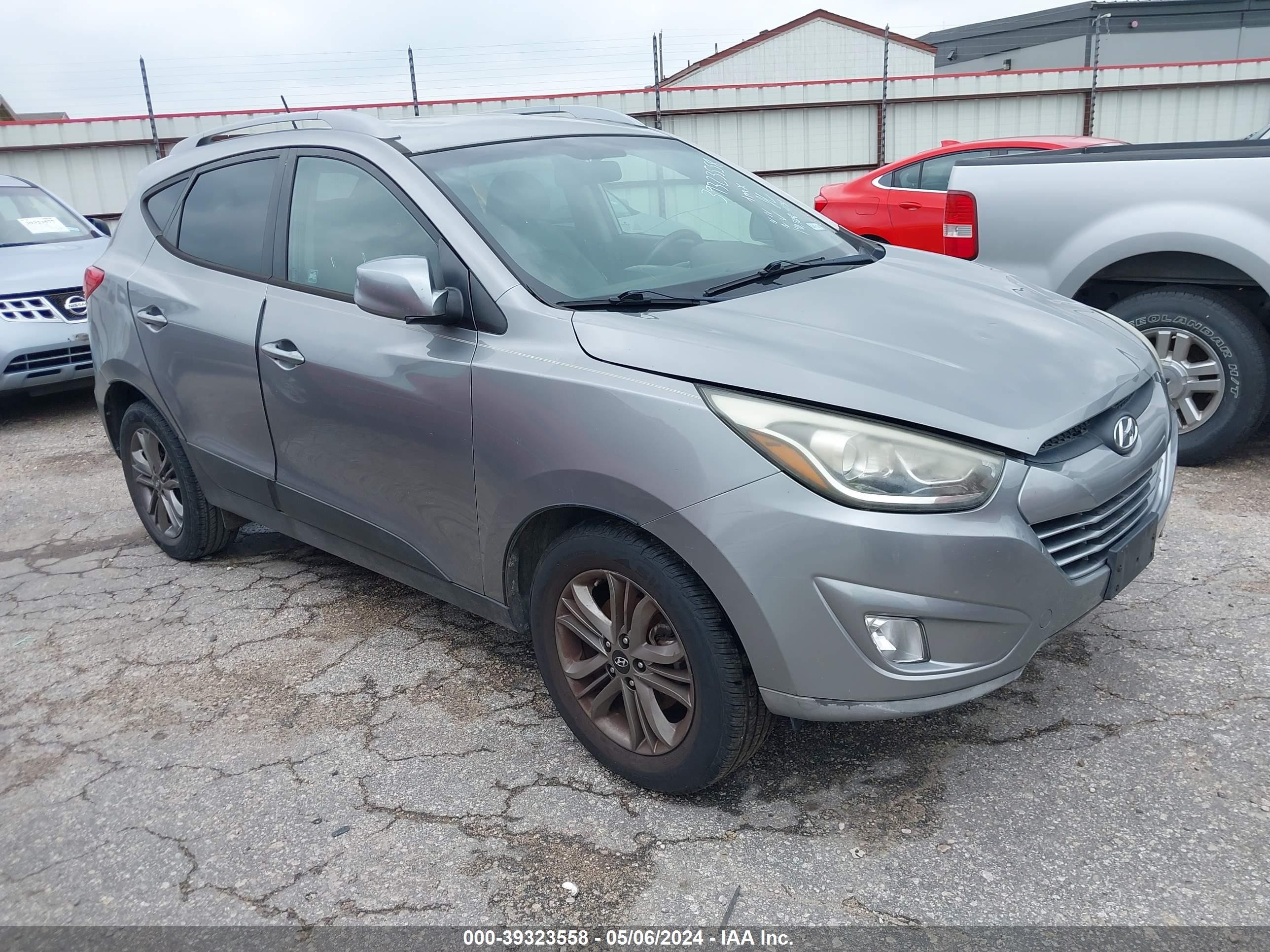 HYUNDAI TUCSON 2014 km8ju3ag8eu848113