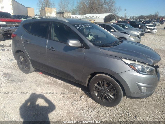 HYUNDAI TUCSON 2014 km8ju3ag8eu882603