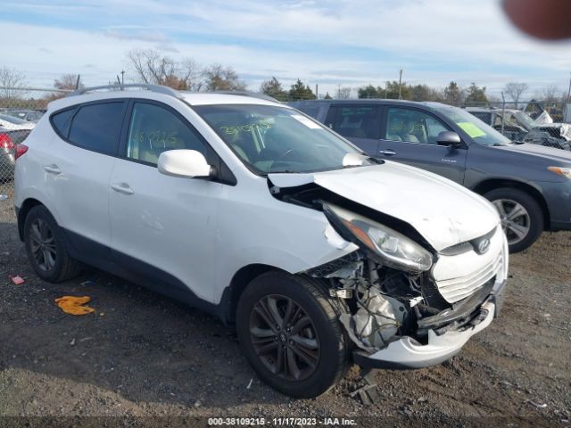 HYUNDAI TUCSON 2014 km8ju3ag8eu911985