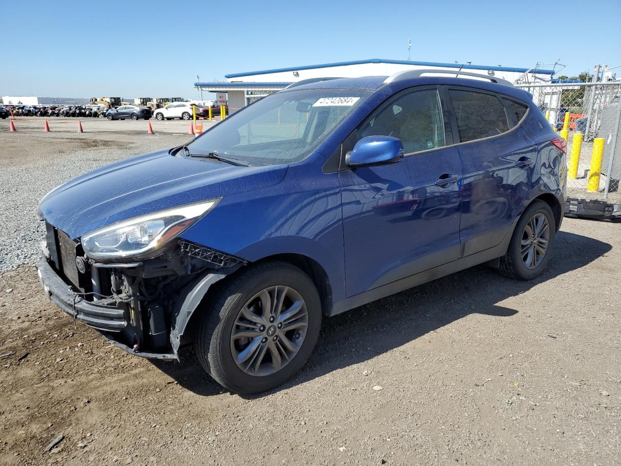 HYUNDAI TUCSON 2014 km8ju3ag9eu805545