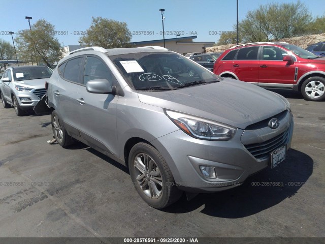 HYUNDAI TUCSON 2014 km8ju3ag9eu873537