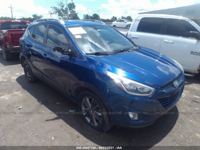 HYUNDAI TUCSON 2014 km8ju3ag9eu876826