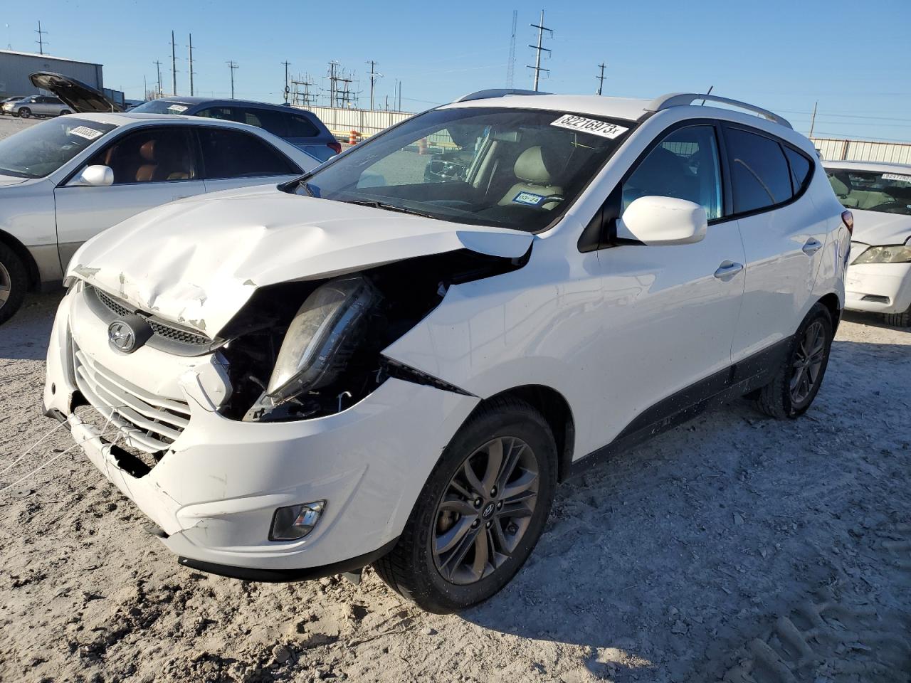 HYUNDAI TUCSON 2015 km8ju3ag9fu080613